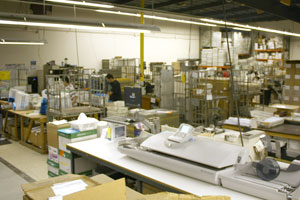 Our Bulk Mail Preparation Facility in Santa Cruz