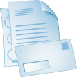Mail an Envelope and Letter